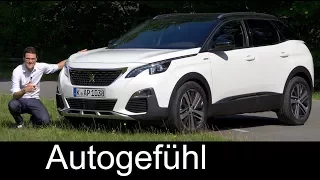 Peugeot 3008 GT-Line FULL REVIEW 165hp petrol test 2018 - Autogefühl