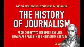 THE HISTORY OF JOURNALISM