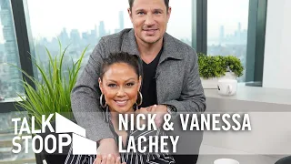 "Love is Blind" hosts, Nick and Vanessa Lachey Talk Their Hit Netflix Show & Marriage | Talk Stoop