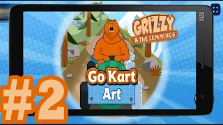 Grizzy and the Lemmings - Go Kart Art 2 Now On Mobile!! (Android/IOS)