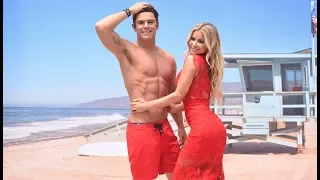 Carmen Electra Unveils Zac Efron's BAYWATCH Figure at Madame Tussauds Hollywood