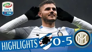 Sampdoria - Inter 0-5 - Highlights - Giornata 29 - Serie A TIM 2017/18