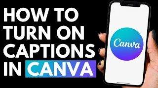 How To Turn On Captions in Canva | Canva Tutorial