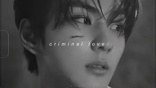enhypen - criminal love (sped up + reverb)