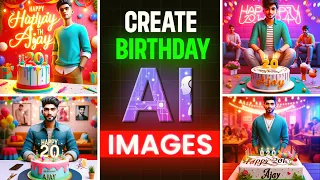 Create Cool 3D Birthday AI Images (bing Image Creator) 🔥🔥