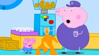 Grandpa Pig's Juice Machine Madness 🍊 | Peppa Pig Tales