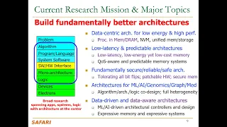 Seminar in Computer Architecture - Lecture 5: SAFARI Introduction & Research Topics (Spring 2023)