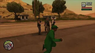 GTA: San Andreas - CJ's conversations with gangs