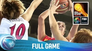 Japan v Spain - Full Game - Group A - 2014 FIBA World Championship for Women