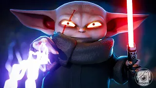 BABY YODA TURNS TO THE DARK SIDE!?! (A Fortnite Short Film)