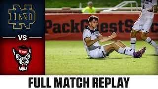 Notre Dame vs. NC State Full Match Replay | 2023 ACC Men's Soccer