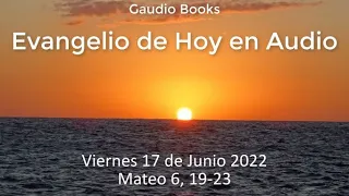 Evangelio de hoy   Viernes 17 de Junio 2022   Mateo 6, 19 23 - Gaudio Books