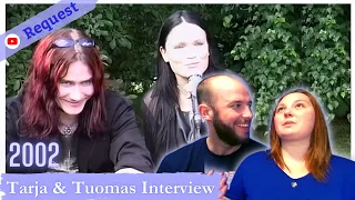 Tarja and Tuomas Interview "Century Child Tour (2002)" watching this in RETROSPECT...wow! #reaction