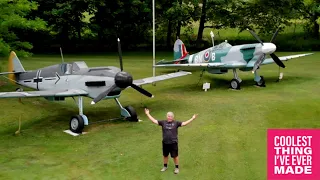 Replica WW2 Planes Built From Recycled Materials - COOLEST THING I'VE EVER MADE EP 17