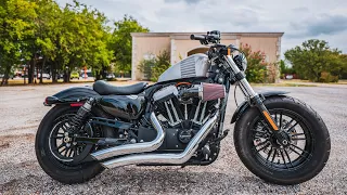 2016 H-D Forty-Eight XL1200X in Billet Silver 🇺🇸 🦅 (Pre-Owned Bike of the Week with Wiqed)