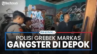 Polisi Gerebek Markas Gangster di Depok, Ketuanya Masih SMP, Ibunya Sudah 'Menyerah': Terserah Pak