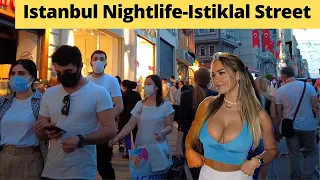 Istiklal Street, The Beating Heart Of Istanbul |Nightlife Walking Tour