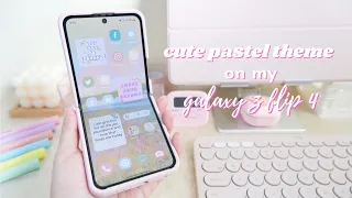 make your android homescreen aesthetic ☁️ cute pastel theme 🍡