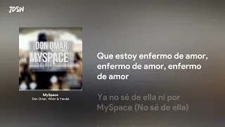 MySpace - Don Omar, Wisin & Yandel [Letra / Lyrics]