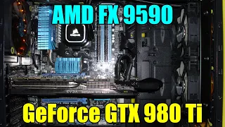 FX 9590 + GTX 980 Ti Gaming PC in 2020 | Tested in 7 Games