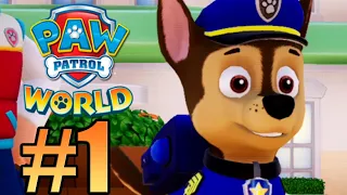 PAW Patrol World Gameplay Walkthrough Part 1 - Adventure Bay