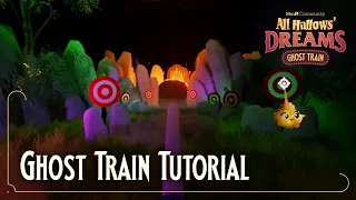 How To: Create a Ghost Train! 👻🎢 | #AllHallowsDreams Ghost Train Track Tutorial