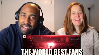 NBA & NFL FANS REACT TO WORLD'S BEST FOOTBALL FANS/ULTRA EUROPE | AMERICAN COUPLE