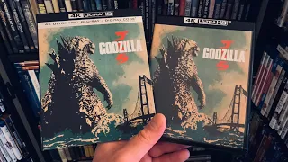 Godzilla 4K Blu Ray REVIEW + Unboxing / Menu