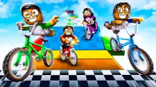 ROBLOX BIKE OBBY WITH THE PRINCE FAMILY CLUBHOUSE