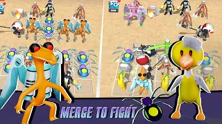 MERGE 'RAINBOW FRIEND 100 DOORS' - Merge Battles, Merge Monster, Merge Master @iGamePlayNo1