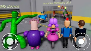 Playing as All New Scary Morphs in Barry's Prison Run Roblox