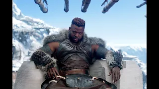 Black Panther M'Baku and Jabari Tribe chant for 10 minutes