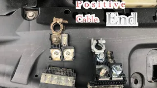 Positive Terminal Cable End Replacement Infiniti G35/G37