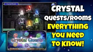 Crystal Quests, Rooms, Passives Explained! Everything You Need To Know! [DFFOO GL]