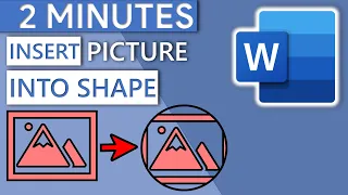 Insert Picture Into Shape in Word (circle, rectangle, triangle, ...)