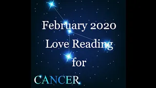 Cancer ♋ February 2020 Love Tarot Reading. Marriage is in the cards! #Love #Tarot #February #Cancer
