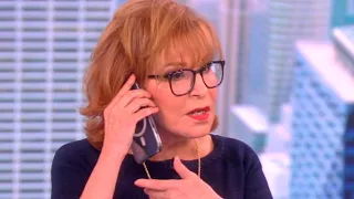 The View: Joy Behar Answers CELL PHONE On-Air