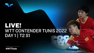 WTT Contender Tunis 2022 | Table 2 | Day 1 - Session 1