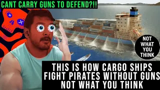 This is how cargo ships fight pirates WITHOUT GUNS | CG Reacts