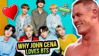 Top 10 Reasons why John Cena Loves BTS! (BTS ARMY)