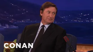 Wayne Gretzky's Humbling Hall Of Fame Visit | CONAN on TBS