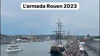 L’armada Rouen 2023 Walking Tour In 4K