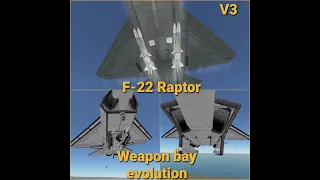 KSP: F-22 weapon bay evolution | BG Robotics | missing robotics | BD Armory