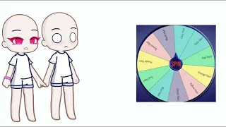 Making a Gacha life couple with a mystery wheel