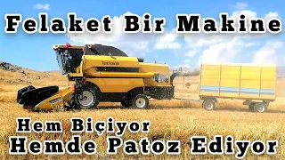 Çiftçiye Büyük Kolaylık  PATOZLU BİÇER DÖVER Sistemi Süper Kullanışlı.! (Sıfır sap kaybı.!)