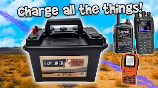 SALE! Explorer Battery Box Charges ALL of the Things! (Radios)