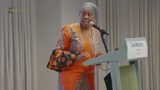 Liberia Foreign Minister Sara Beysolow Nyanti address The Liberian Community in Atlanta