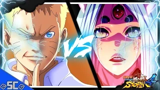 NARUTO Ultimate Ninja STORM 4 | Hokage Naruto VS Kaguya! - Online Boss Battle! (Raw Gameplay)【4K】