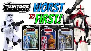 Worst to First: Star Wars The Vintage Collection Stormtrooper Figures