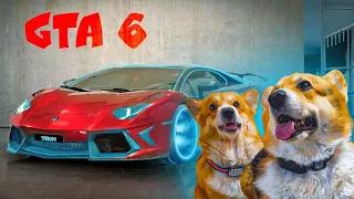 ОБОКРАЛИ БАНДИТА и БУБЛИКА и КУПИЛИ ТАЧКУ!! GTA в реальной жизни! (Корги Кекс) Говорящая собака